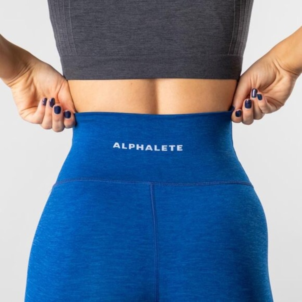 Revival Alphalete leggings -Sonic Blue